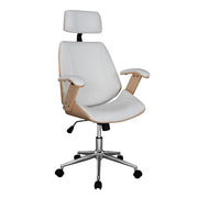 Мениджърски офис стол Superior Pro сонома-бял 63x67x123 см