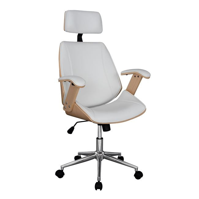 Мениджърски офис стол Superior Pro сонома-бял 63x67x123 см