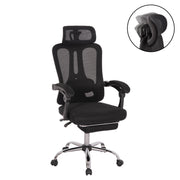 ОФИС СТОЛ BARNET ЧЕРНА МРЕЖА-ЧЕРНА РАМКА НАЙЛОН 61x62x123см.