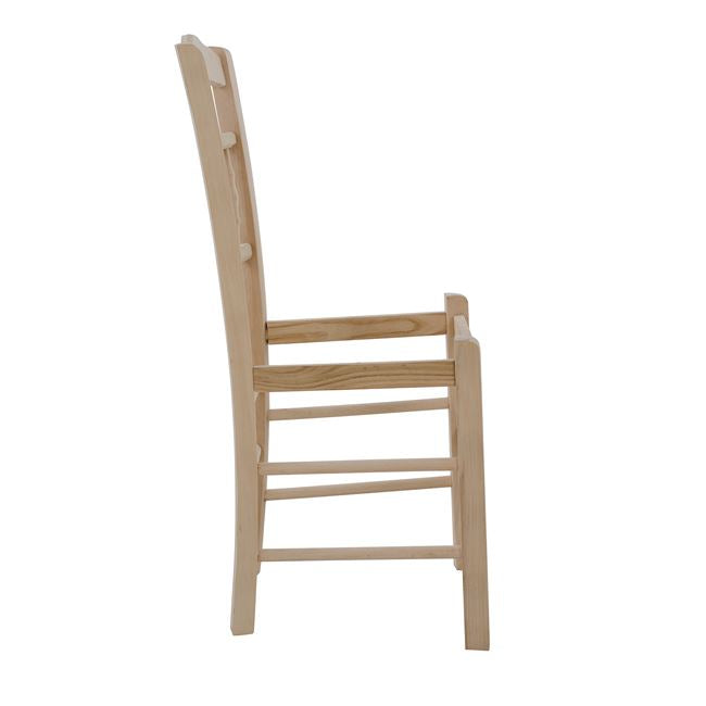Традиционен стол без цветна рамка 41,5x44,5x88,5 см