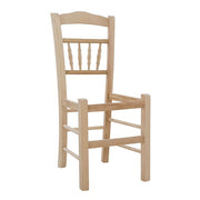 Традиционен стол без цветна рамка 41,5x44,5x88,5 см