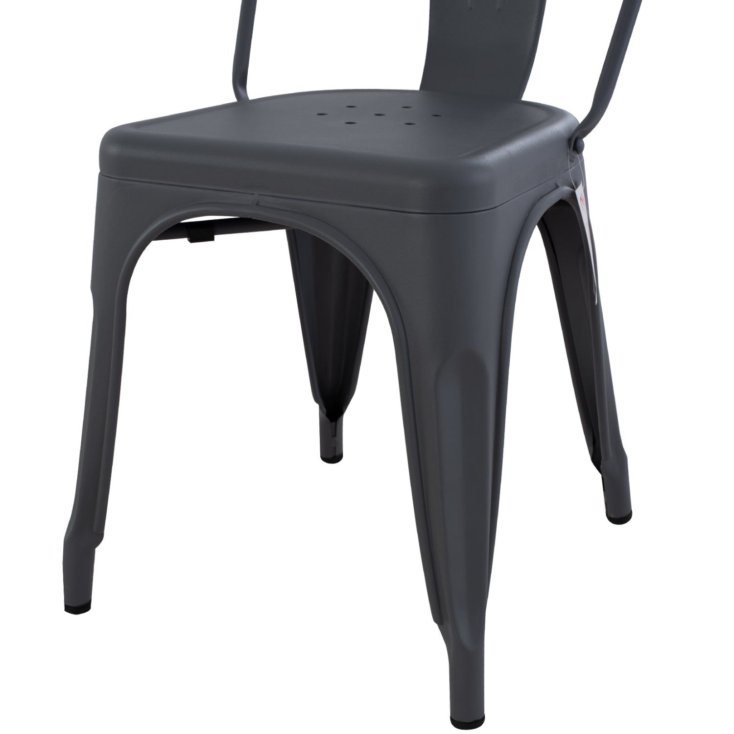 Стол за хранене MELITA-PRO метал сив 44x47x84.5Hсм.