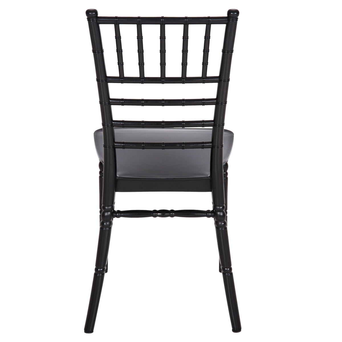 Пластмасов стол за кетъринг TIFFANY NEW гланцов черен 42x48x88,5Hсм.