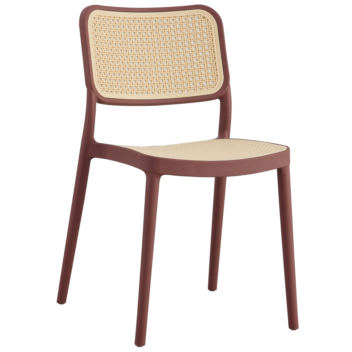 СТОЛ ПОЛИПРОПИЛЕН MEKO БОРДО И БЕЖОВ 51x52x80Hсм.