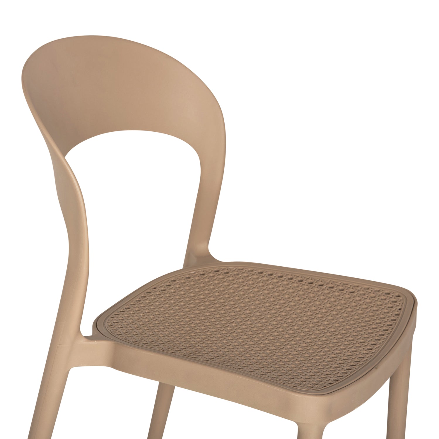 СТОЛ ОТ ПОЛИПРОПИЛЕН CLEO КАПУЧИНО 49x54,5x80,5Всм.
