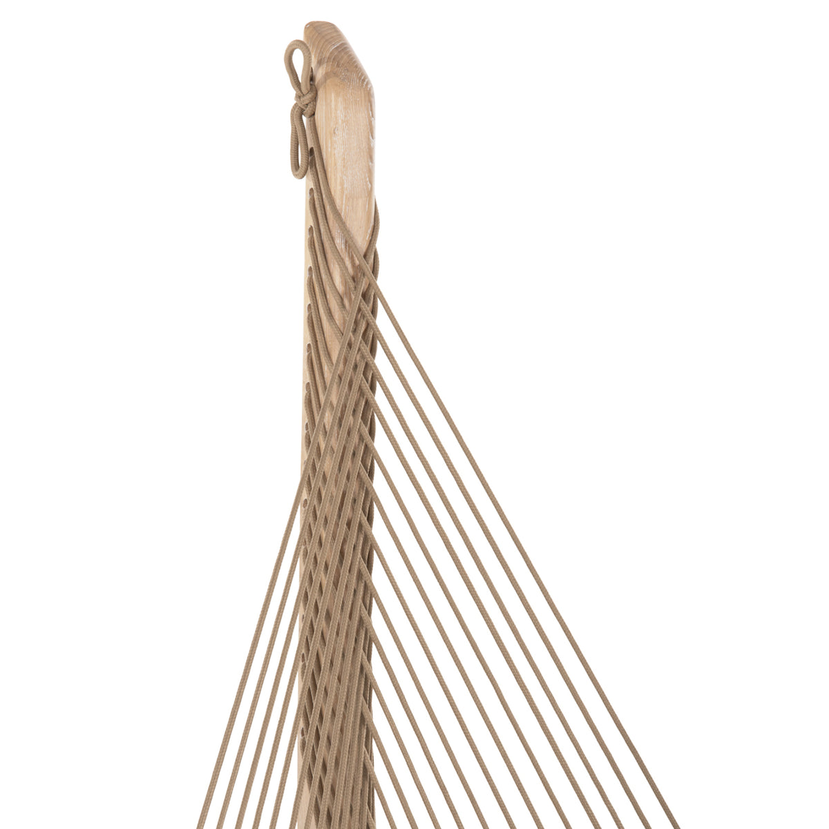 ЛАУНДЖ ФОТЬОЙЛ HARP РАМКА ОТ ЯСЕН И СИНТЕТИЧНО ВЪЖЕ В ЕСТЕСТВЕН ЦВЯТ 85x101,5x128,5см