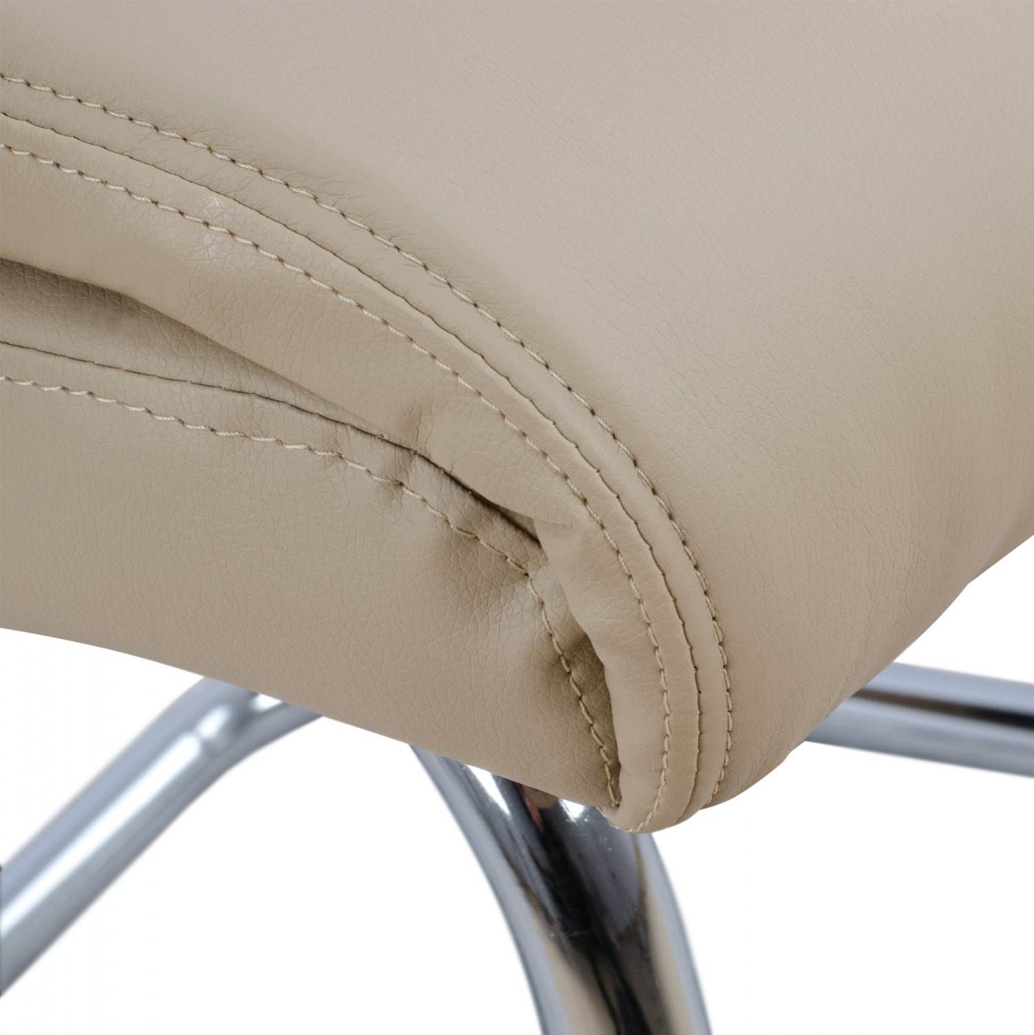 Конферентен стол кремав 59,5x72x104 см