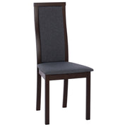 Стол от бук в цвят орех 45x55x100 см височина