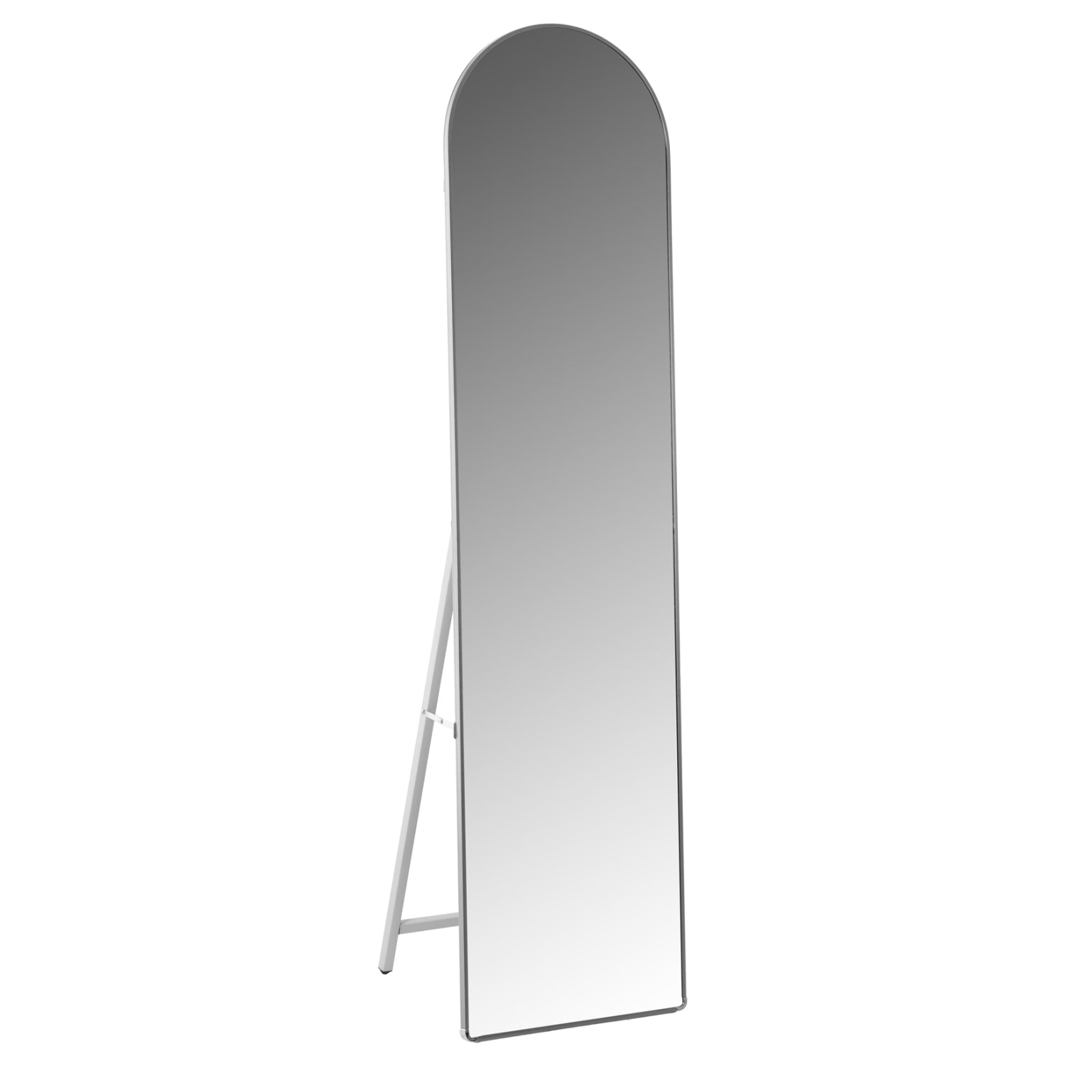 Стоящо огледало JOELY алуминиева рамка в сребрист цвят 40x31x160Hсм.