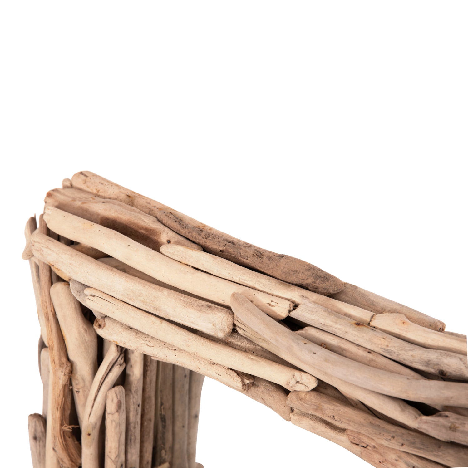 Стенно огледало TWIGS дрейфуд в натурален цвят 62x10x82Hсм.