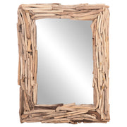 Стенно огледало TWIGS дрейфуд в натурален цвят 62x10x82Hсм.