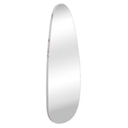 СТЕННО ОГЛЕДАЛО CRITHER МДФ РАМКА В ЦВЯТ БЯЛ МРАМОР 49x140см.