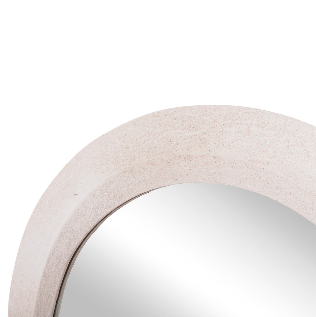 Стенен огледало серия SANTORINI MDF в цвят офуайт 54x3,5x120Hсм.