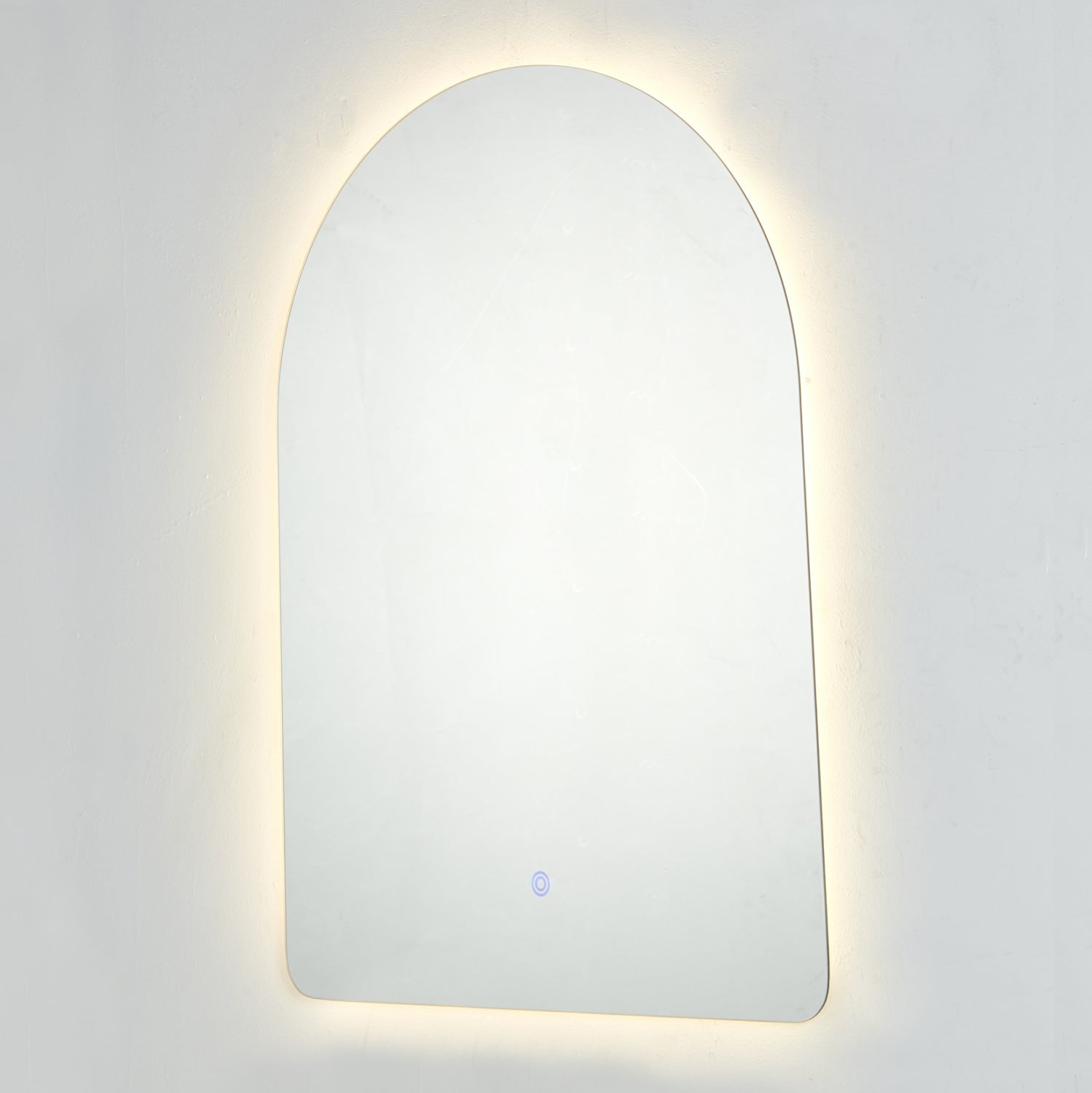 СТЕННО ОГЛЕДАЛО СЕРИЯ TORCH БЕЗ РАМКА-С LED ОСВЕТЛЕНИЕ 59x79Hсм.