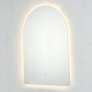 СТЕННО ОГЛЕДАЛО СЕРИЯ TORCH БЕЗ РАМКА-С LED ОСВЕТЛЕНИЕ 59x79Hсм.