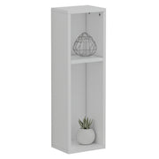 СТЕННА НОЩНА ШКАФЧЕ BONEN МЕЛАМИН В БЯЛО 20x15x65Hсм.
