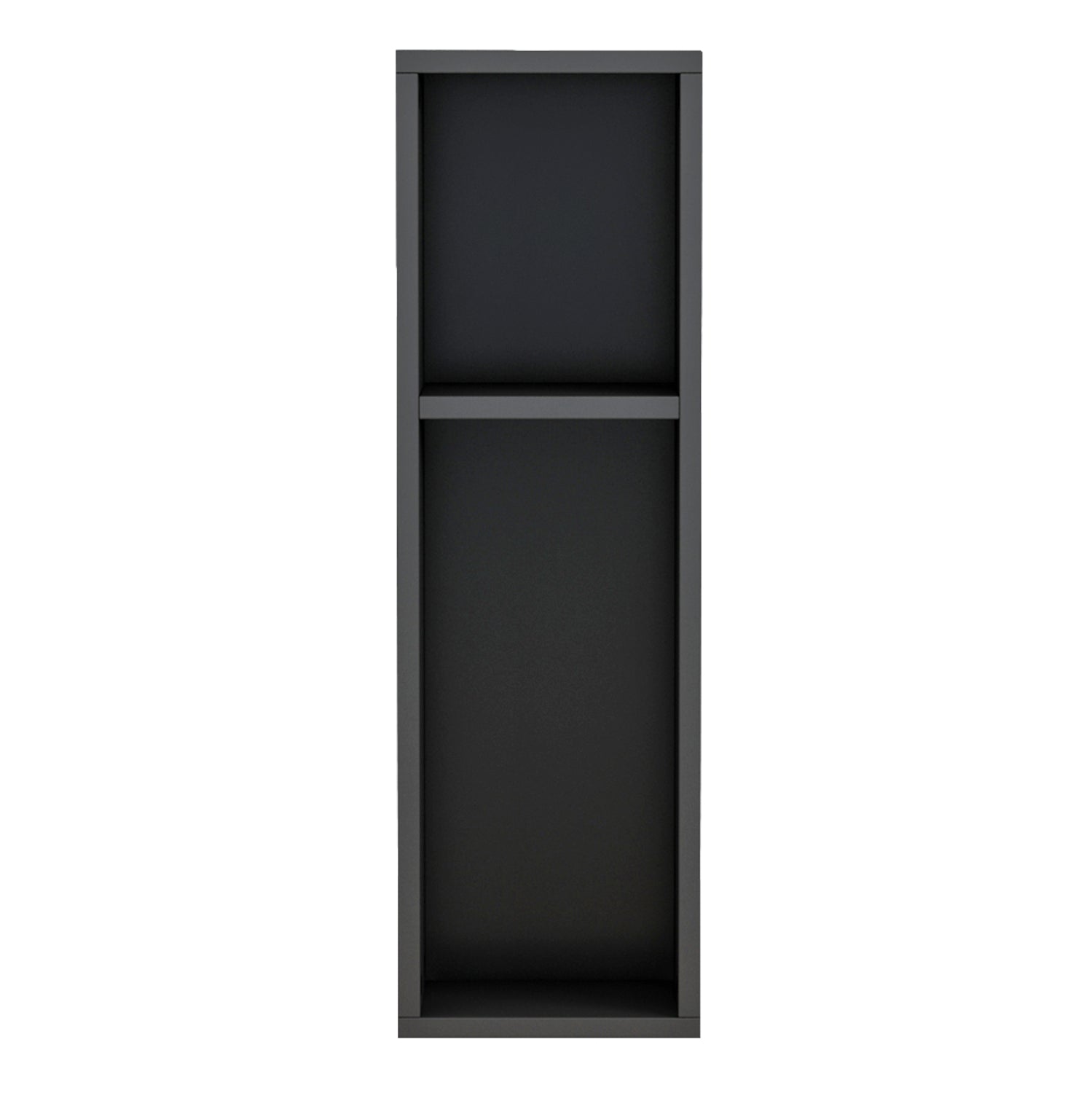 Стенно нощно шкафче BONEN меламин в сиво 20x15x65Hcm.