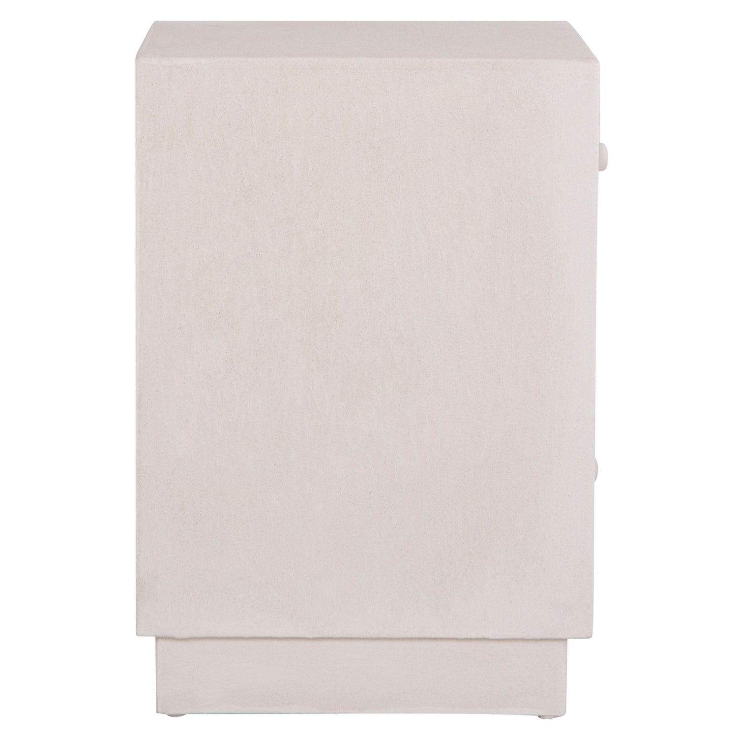 Нощно шкафче серия SANTORINI MDF в слонова кост с 3 чекмеджета 48x38x55.5Hсм.