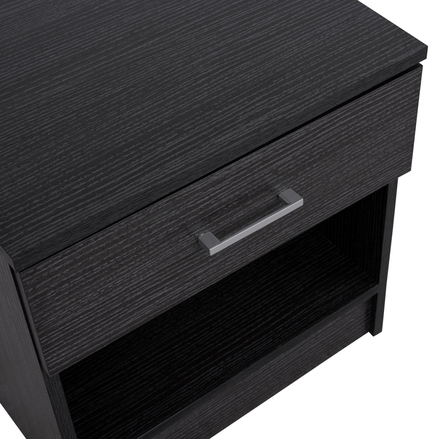 Нощно шкафче с 1 чекмедже Zebrano 45x35.5x47 см
