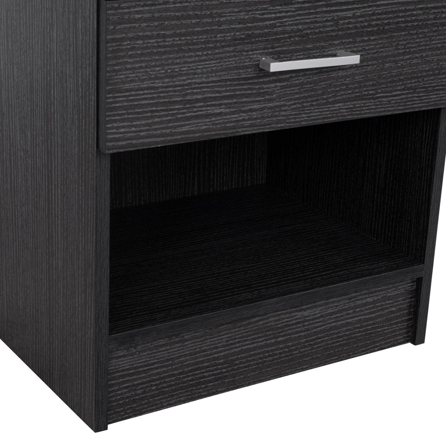 Нощно шкафче с 1 чекмедже Zebrano 45x35.5x47 см