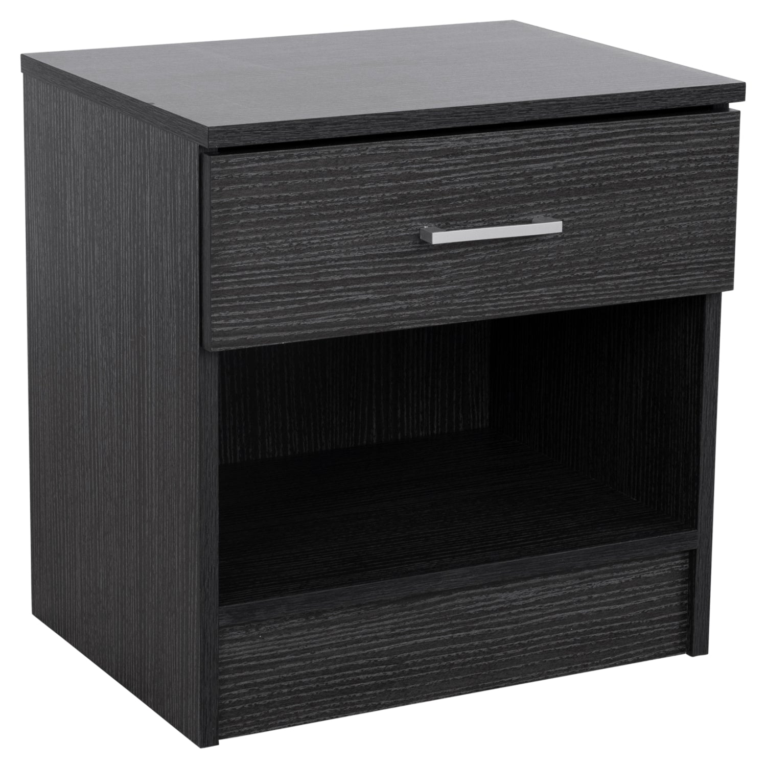 Нощно шкафче с 1 чекмедже Zebrano 45x35.5x47 см