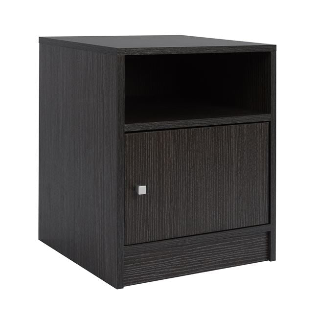 Нощно шкафче меламин Зебрано 40x40x50