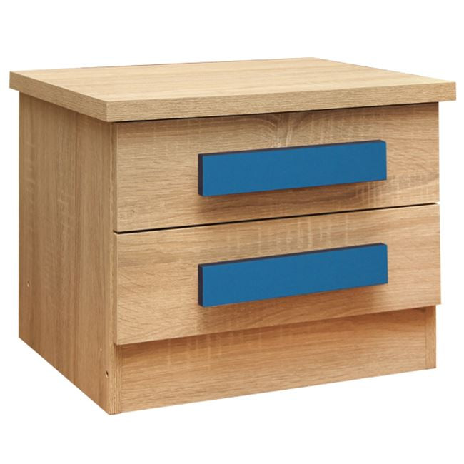 Нощно шкафче Playroom Sonama-Синьо + 40x48x39cm