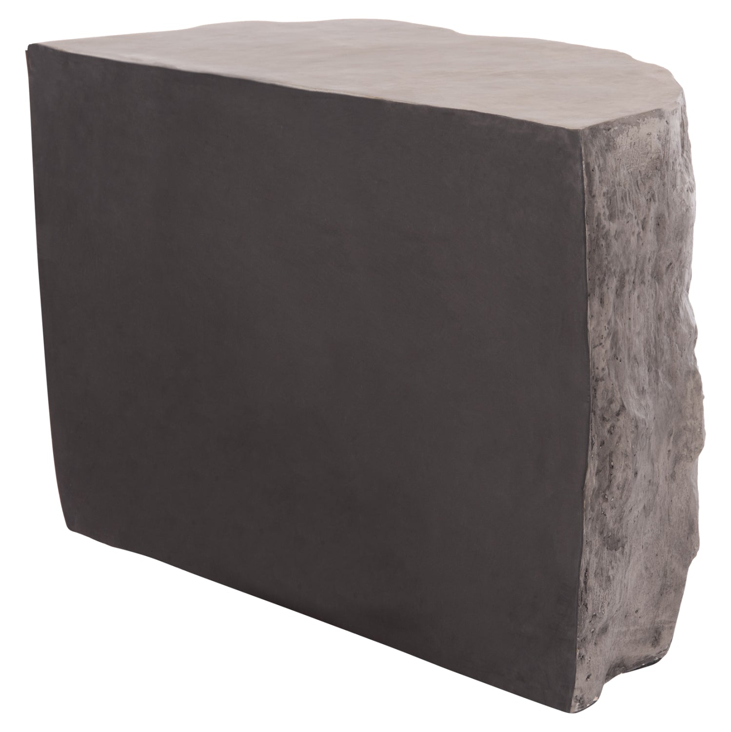 КОНСОЛА ROCK INTERON ФИБРОЦИМЕНТ СИВ--120x50x71Hсм.