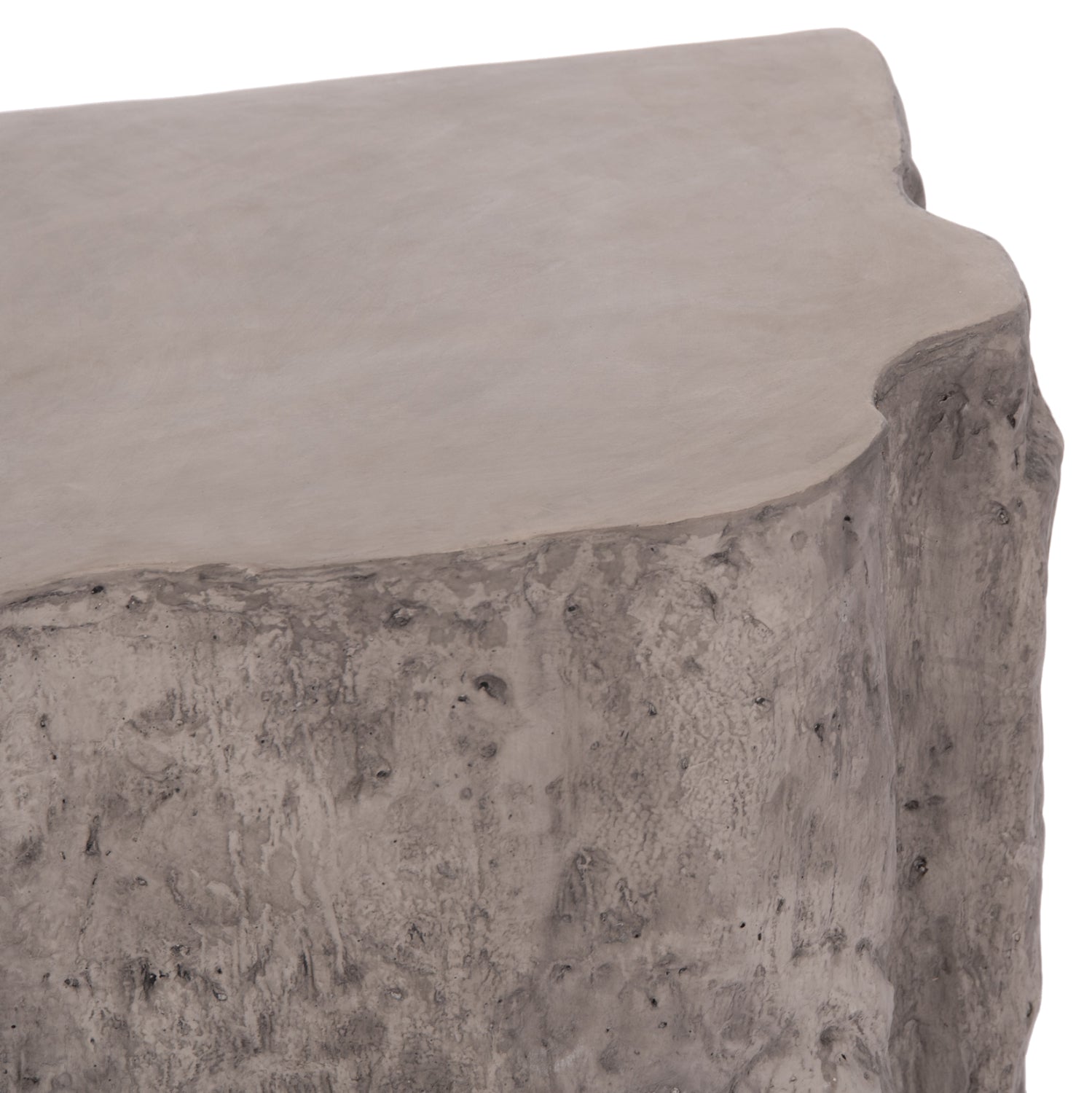 КОНСОЛА ROCK INTERON ФИБРОЦИМЕНТ СИВ--120x50x71Hсм.