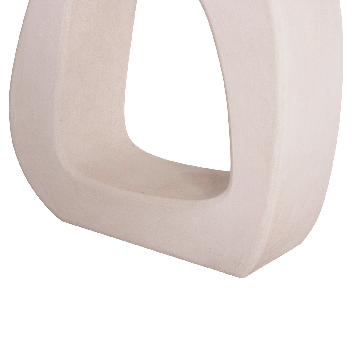 Конзола серия SANTORINI плот от смърчова дървесина - MDF основа в цвят офуайт 120x38x83Hсм.