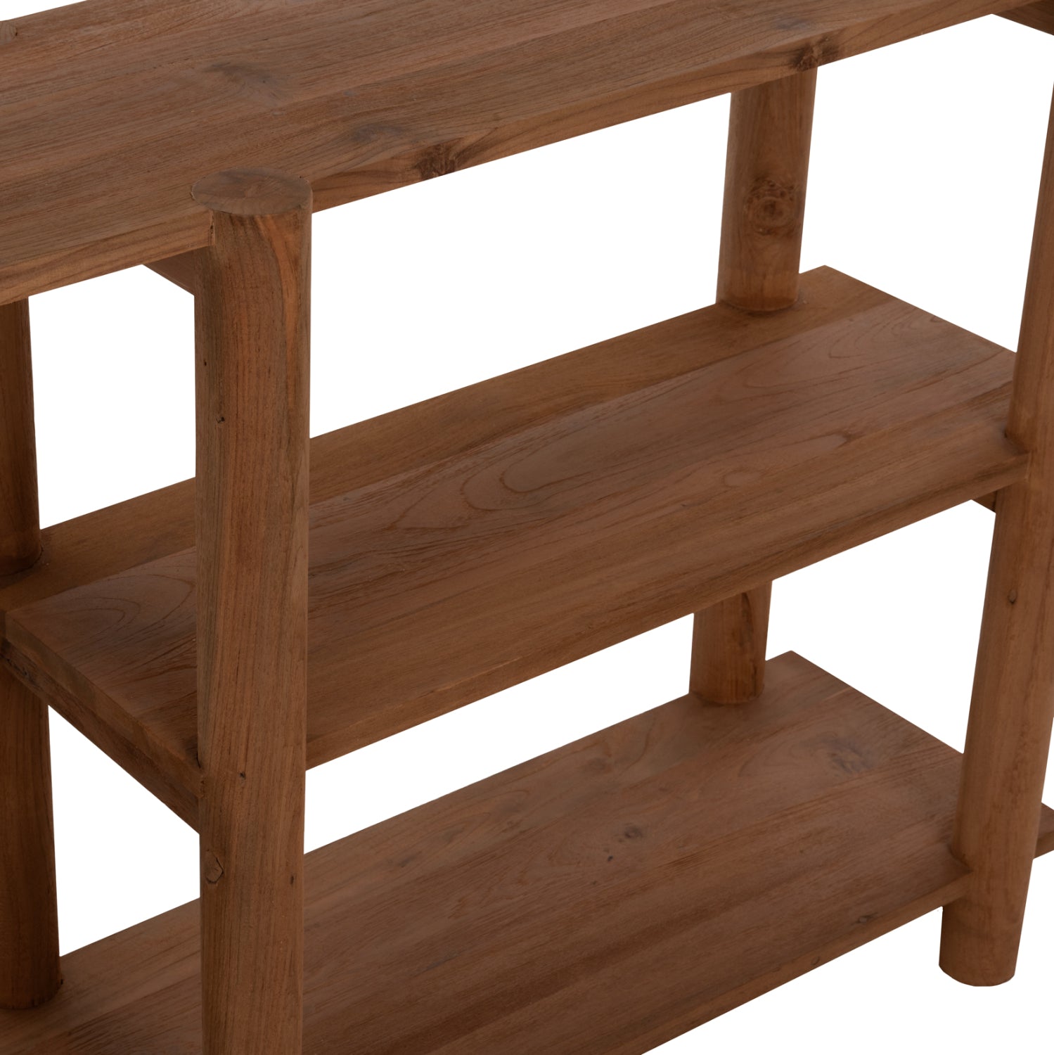 КОНЗОЛА KUTAI РЕЦИКЛИРАН ТИК В ЕСТЕСТВЕН РУСТИКАЛЕН ЦВЯТ 120x35x80Hсм.