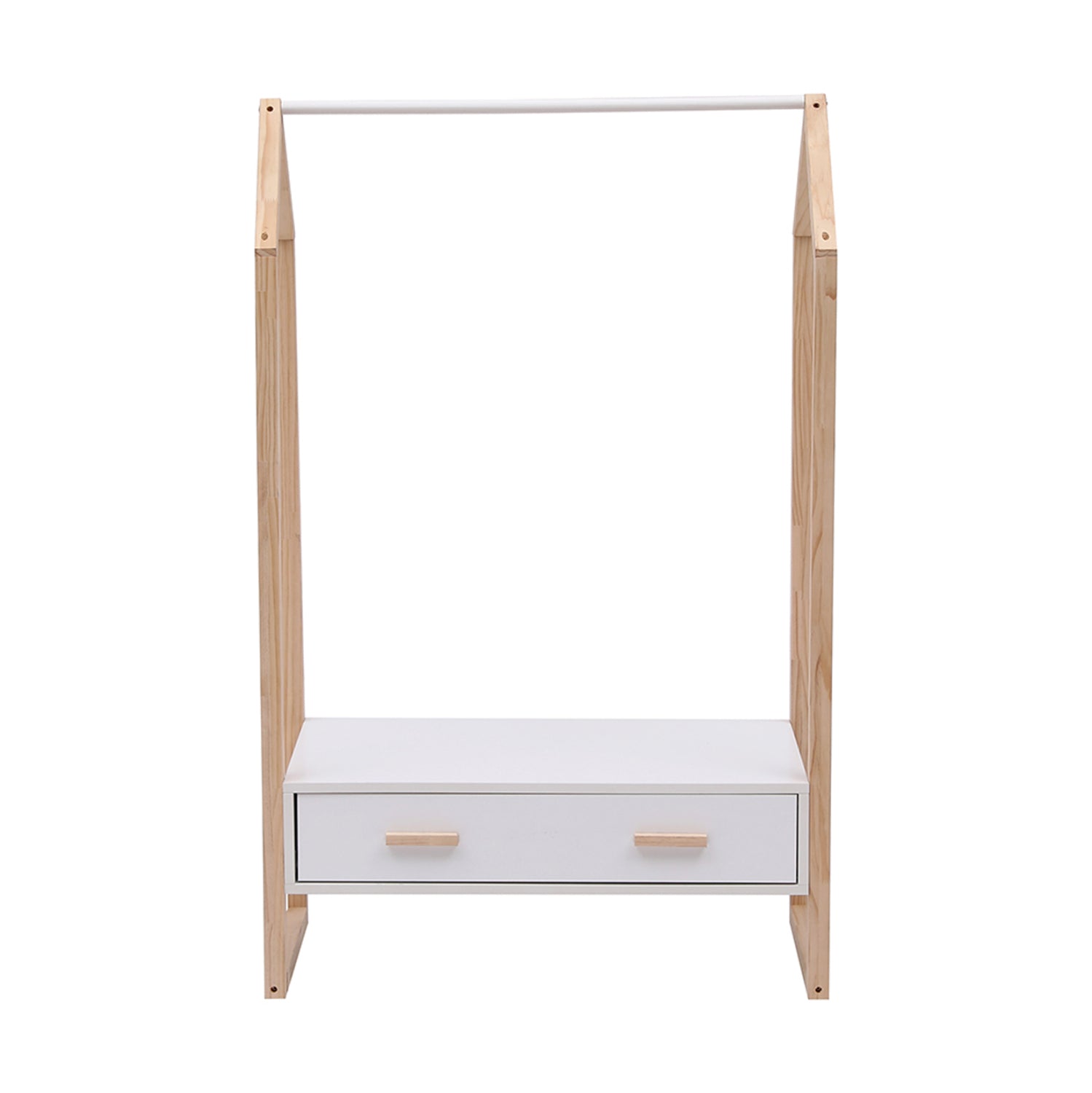 Закачалка за деца с чекмедже Мираж меламин-смърч 80x40x125Hсм.