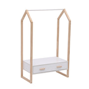 Закачалка за деца с чекмедже Мираж меламин-смърч 80x40x125Hсм.