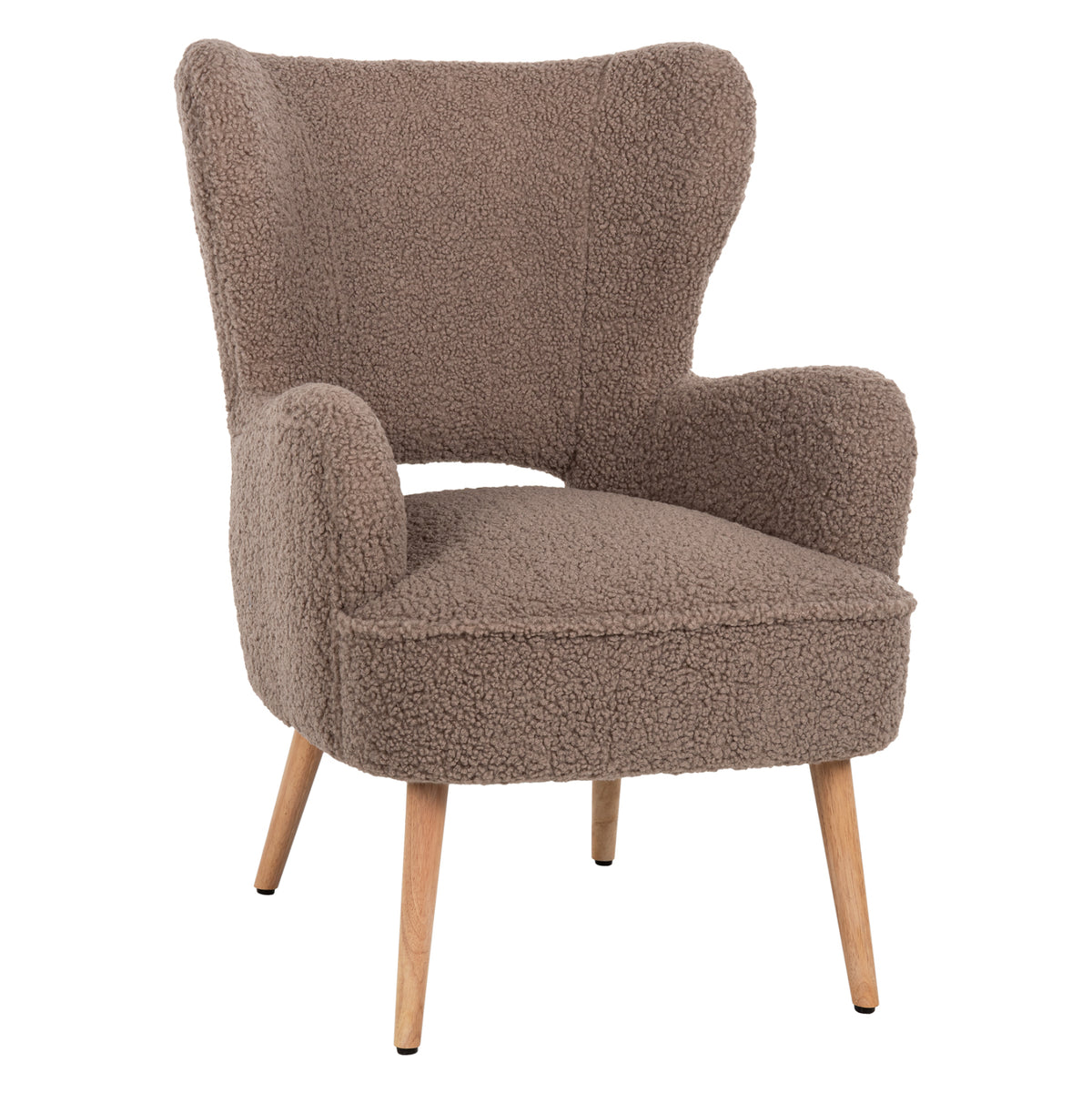 ФОТЬОЙЛ MYLIE ПЛАТ BOUCLE СВЕТЛО КАФЯВ ЦВЯТ 67x75x93Hсм.