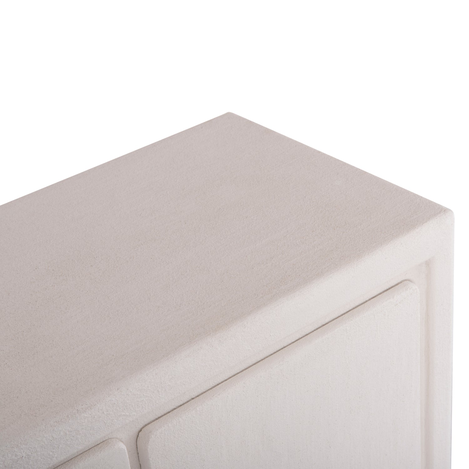 Буфет серия SANTORINI MDF в слонова кост с 3 чекмеджета и 2 врати 120x38x80Hсм.