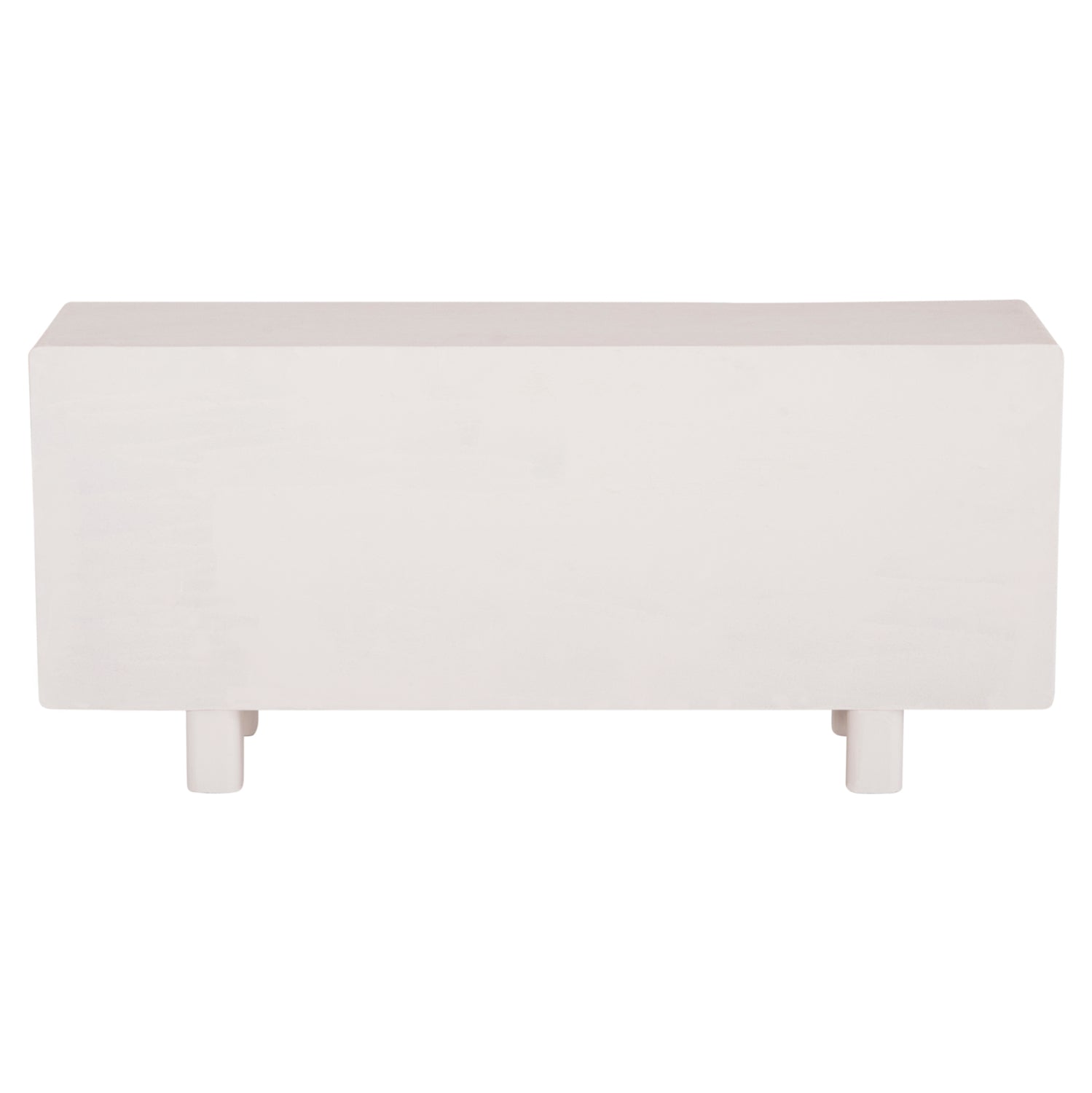БУФЕТ СЕРИЯ SANTORINI MDF В ЦВЯТ ОФ-УАЙТ - 3 ВРАТИ 140x38x64Hсм.
