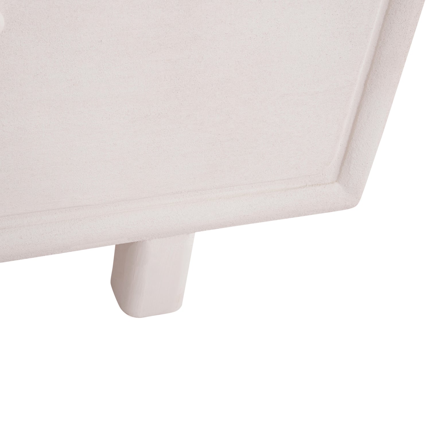 БУФЕТ СЕРИЯ SANTORINI MDF В ЦВЯТ ОФ-УАЙТ - 3 ВРАТИ 140x38x64Hсм.