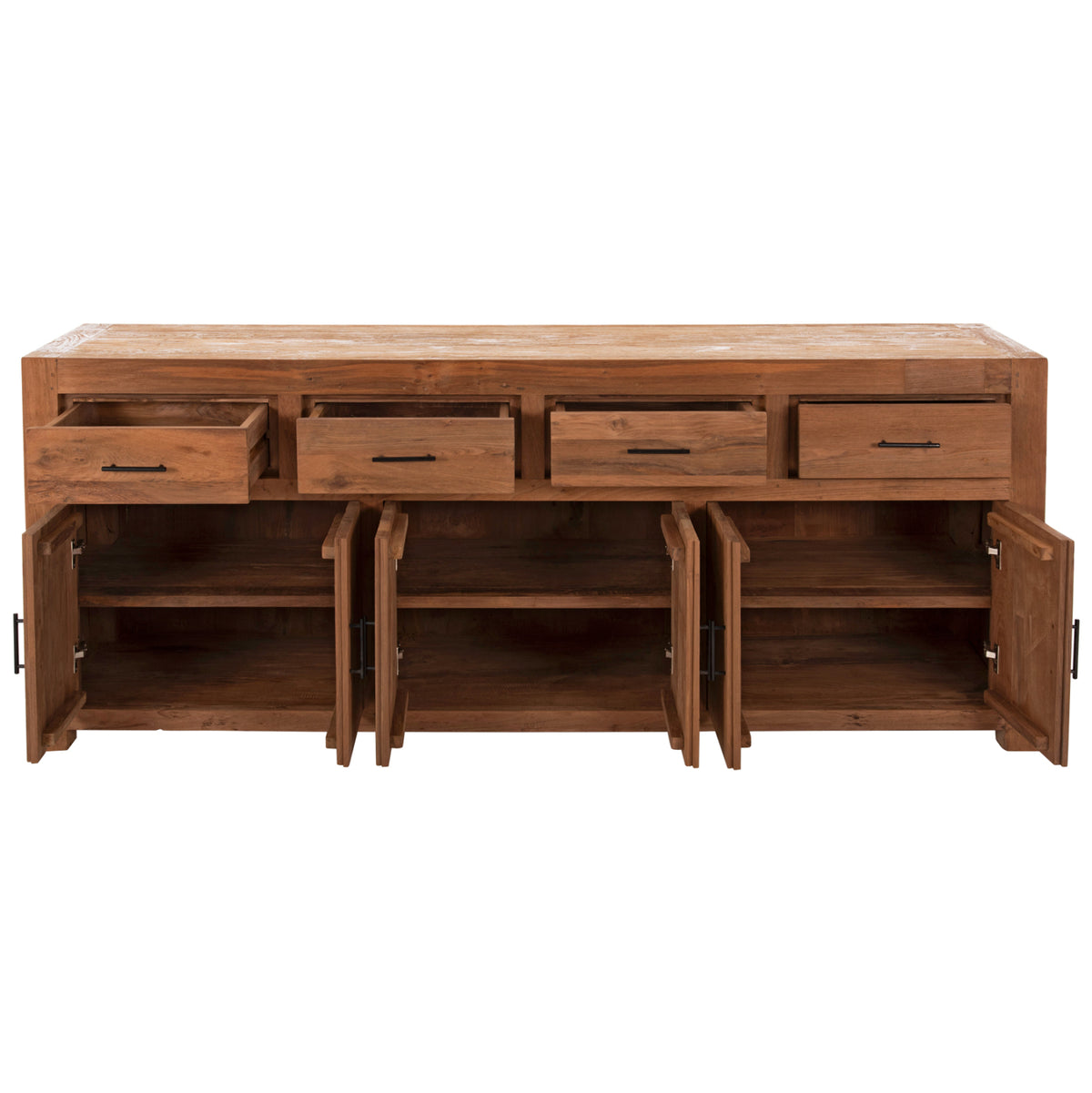 БУФЕТ GRAYSON РЕЦИКЛИРАН ТИК В ЕСТЕСТВЕН ЦВЯТ 220x50x90Hсм.