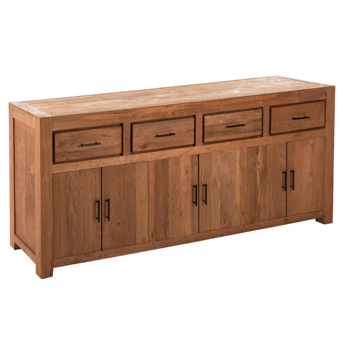 БУФЕТ GRAYSON РЕЦИКЛИРАН ТИК В ЕСТЕСТВЕН ЦВЯТ 220x50x90Hсм.