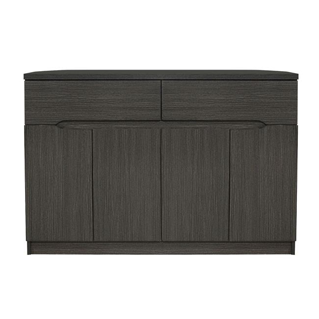 Буфет с 2 чекмеджета и 4 врати зебрано 120x40x80см