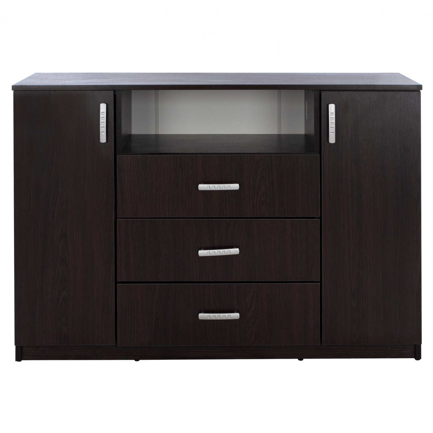 Буфет с 2 врати и 3 чекмеджета Adler венге 120x45x85 см.