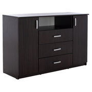 Буфет с 2 врати и 3 чекмеджета Adler венге 120x45x85 см.