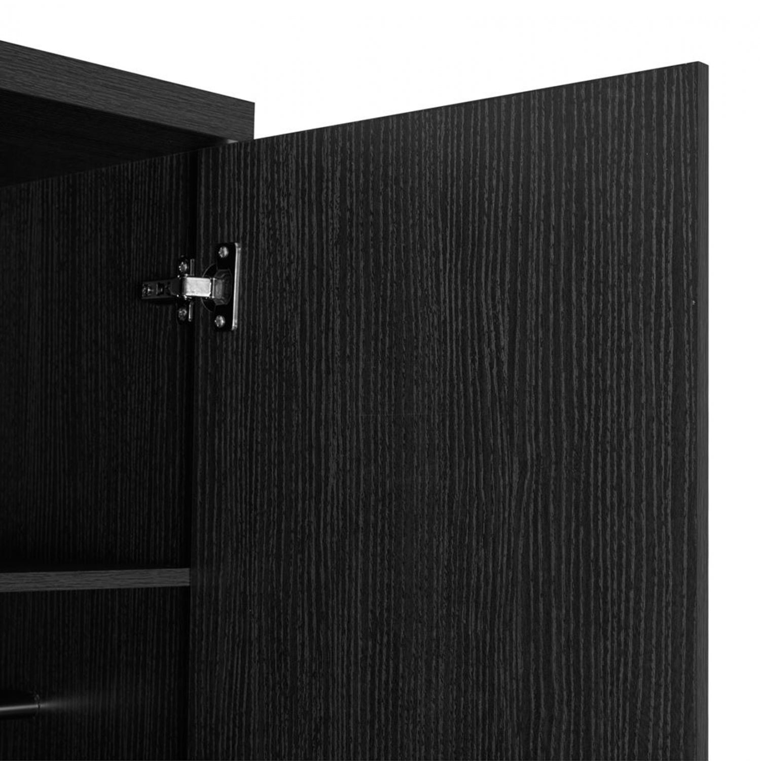 Гардероб с 2 врати Zebrano 80x43x181 см