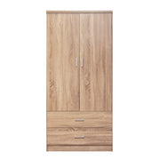 Гардероб с 2 врати и 2 чекмеджета Sonama 80x42x181