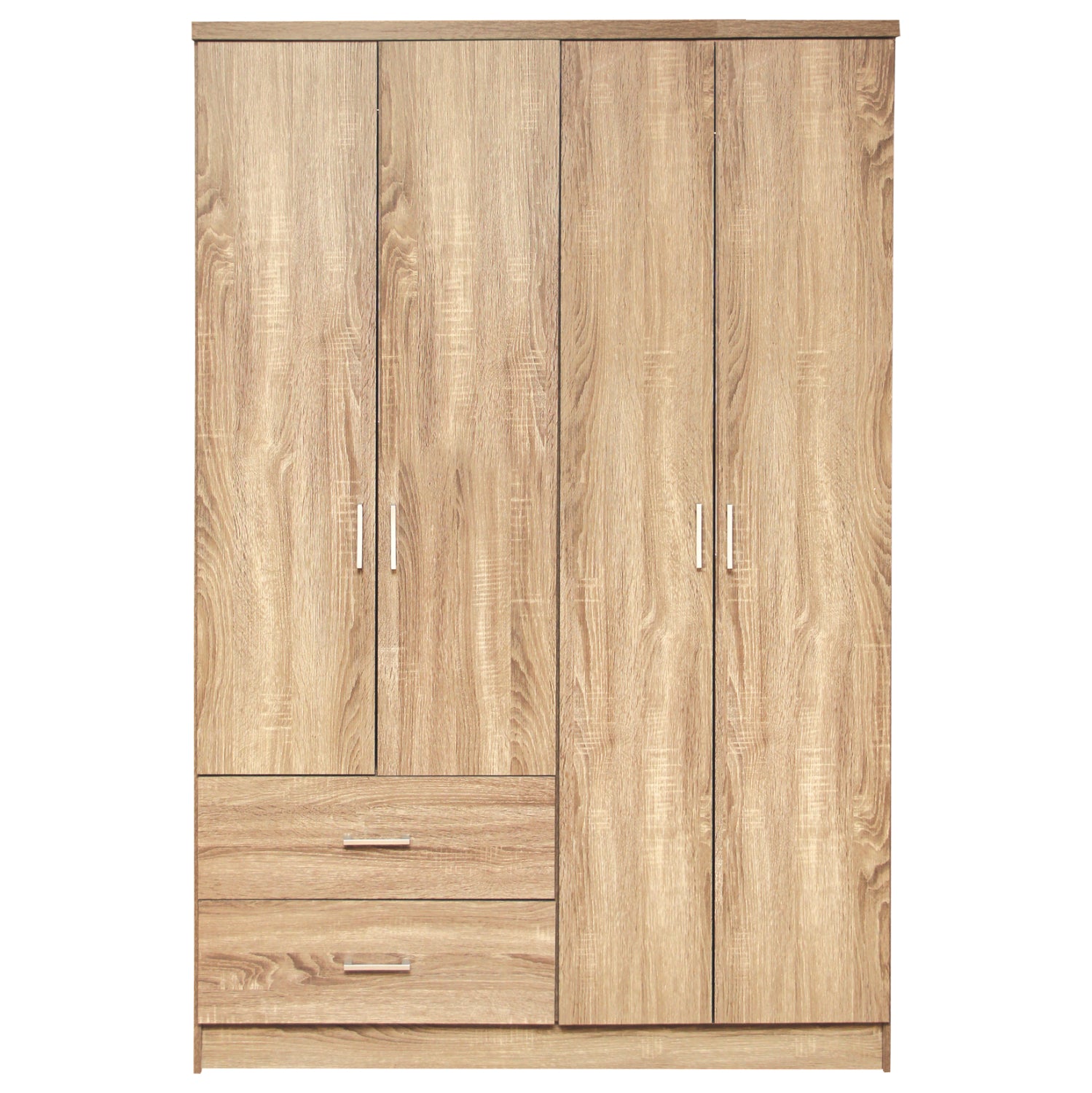 Гардероб с 4 врати и 2 чекмеджета Sonama 120x42x181