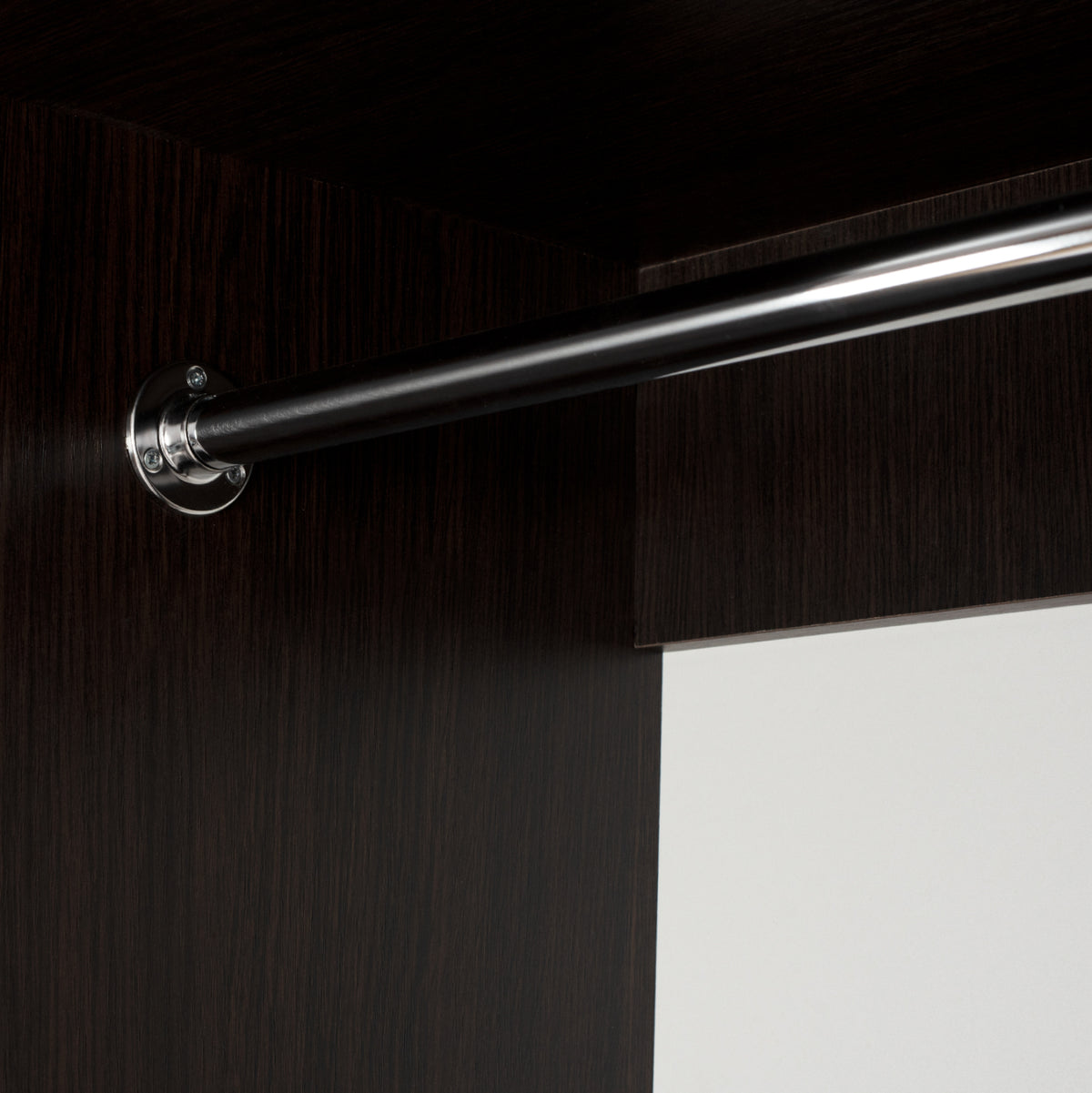 Гардероб 2-крилен ADLER плъзгащи врати огледало венге 160x60x210H