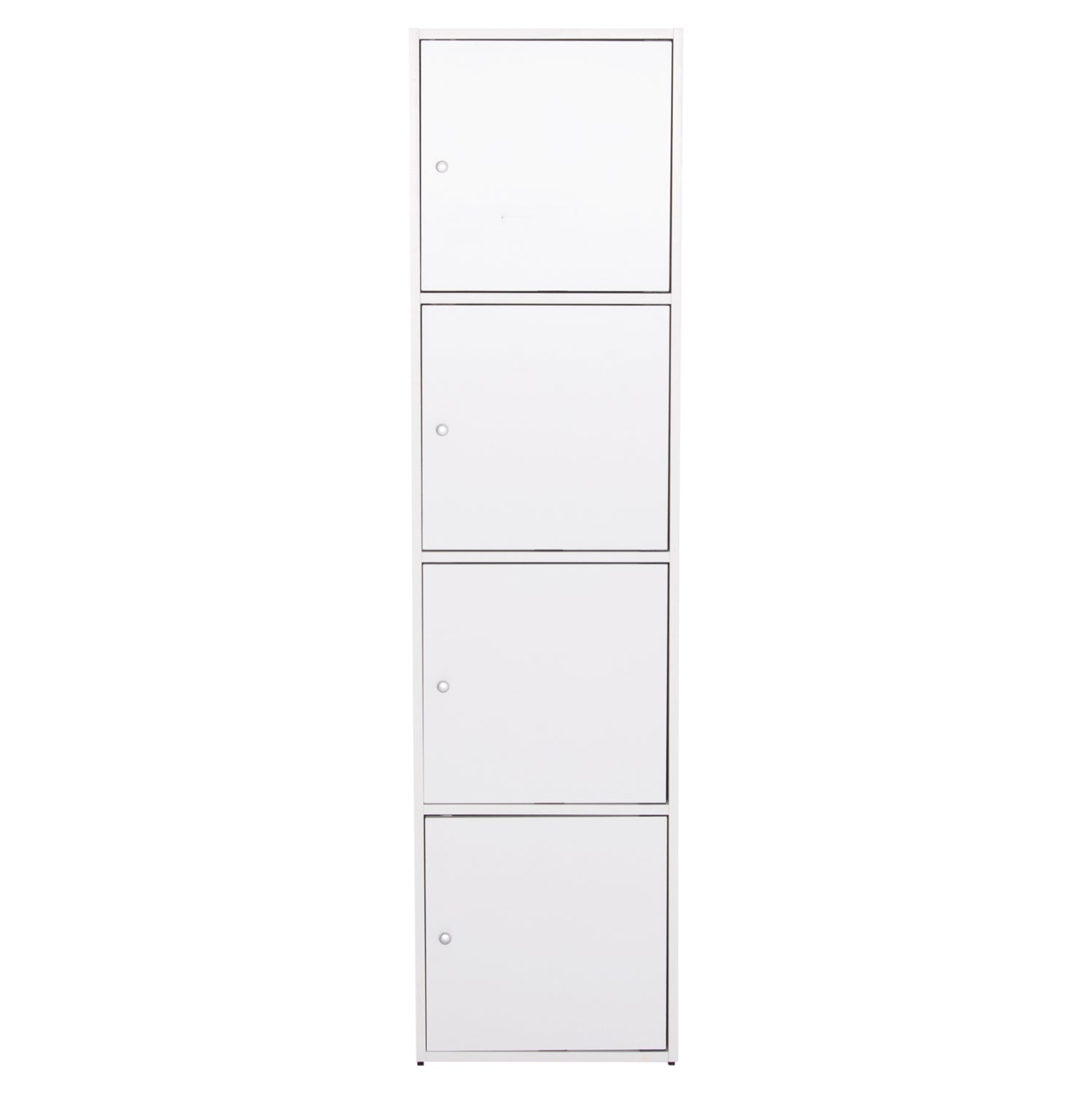 Шкаф меламин бял 40x39-41x157Hсм.