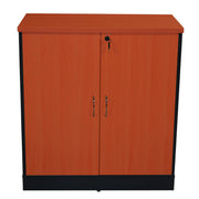 Професионален офис шкаф цвят череша 80x40x82 см