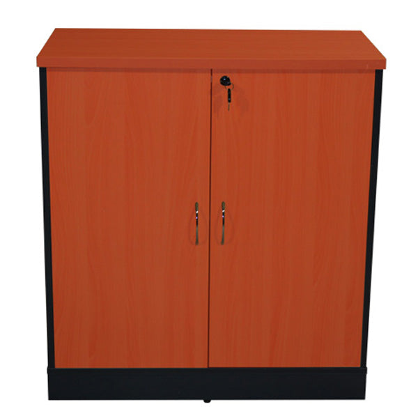 Професионален офис шкаф цвят череша 80x40x82 см