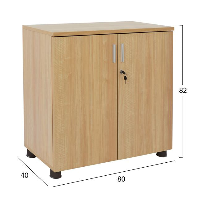 Професионален офис шкаф цвят бук 80x40x82см